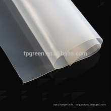 white transparent thin silicone rubber sheet